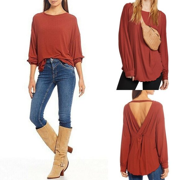 Free People Tops - Free People Shimmy Shake Cowboy Open V-Back Top
